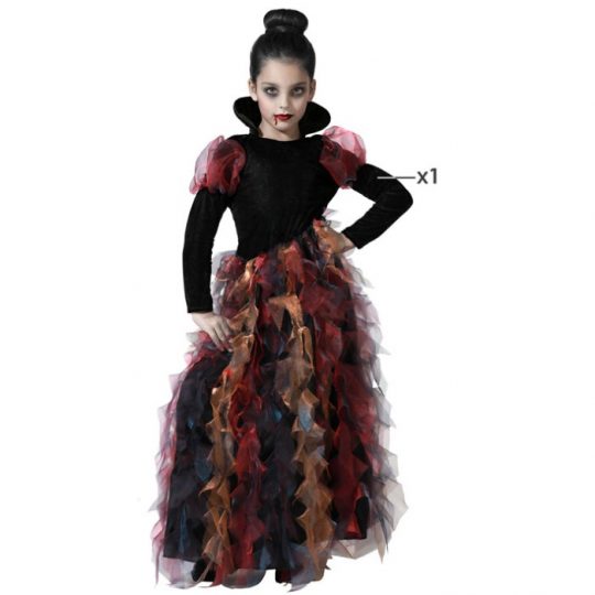 Disfraz de Vampiresa Colorines infantil