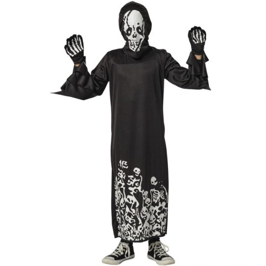 Disfraz de Calavera Siniestra infantil