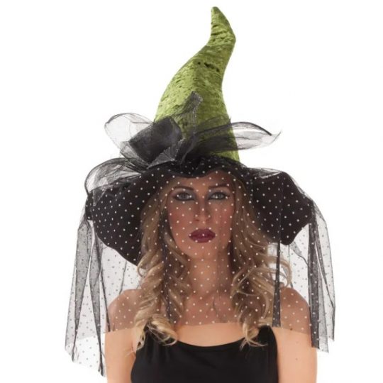 Sombrero Verde de Bruja