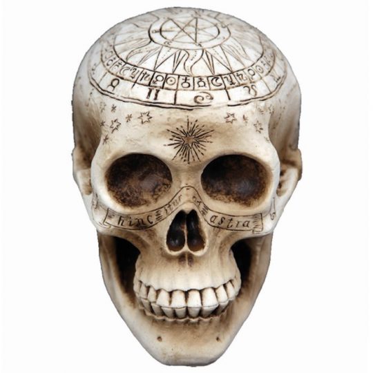 Calavera brujería 20 x 14 Cm.