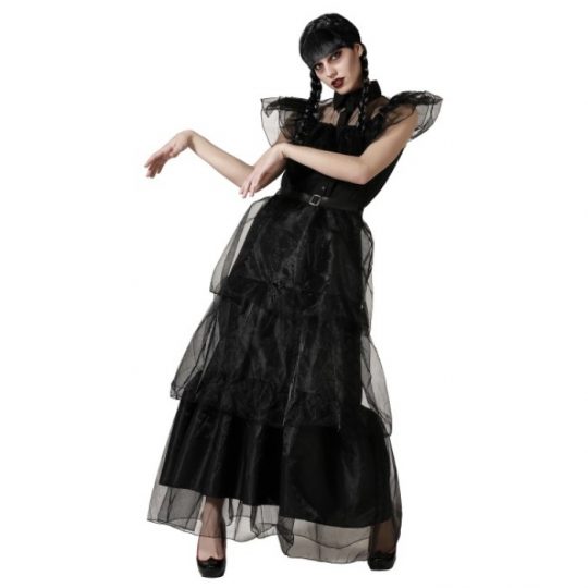 Disfraz Elegante de Miércoles Addams