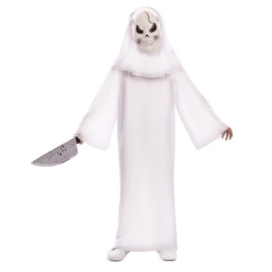 Disfraz de Fantasma Blanco unisex infantil