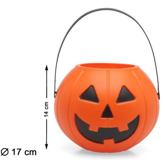 Calabaza cesta porta golosinas