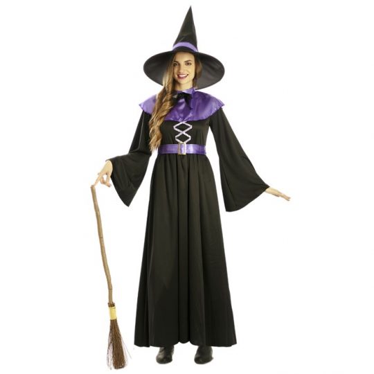 Disfraz de Bruja Morada