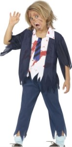 Disfraz de Colegial Zombie infantil